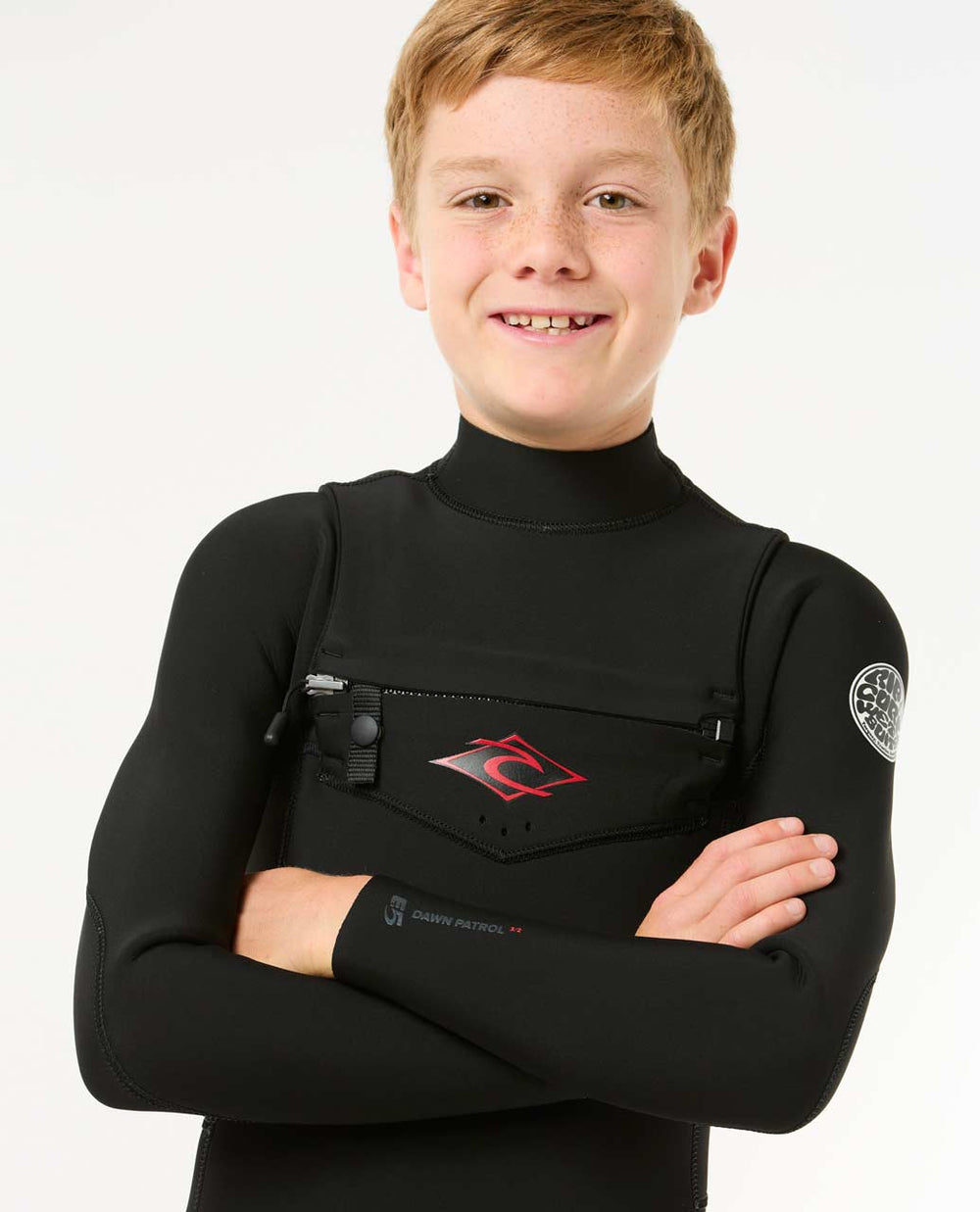 Rip Curl | Kids Dawn Patrol 4/3 Chest Zip Steamer