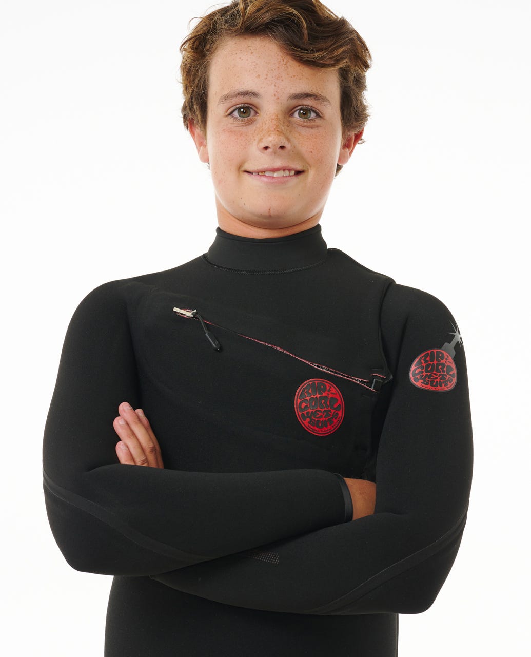 Rip Curl | Kids F-Bomb Fusion 4/3 Chest Zip Wetsuit