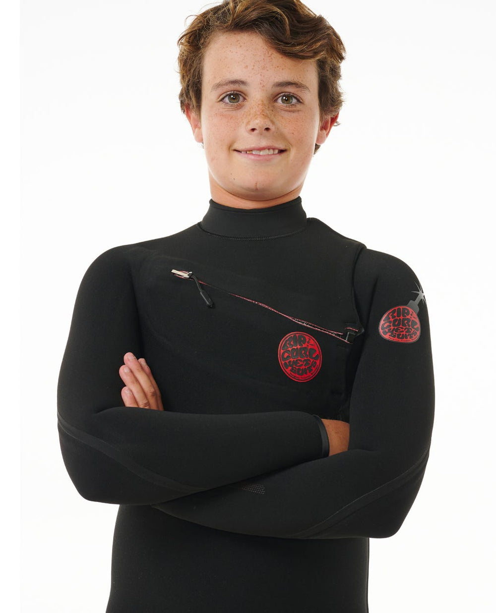Rip Curl | Kids F-Bomb Fusion 3/2 Chest Zip Wetsuit