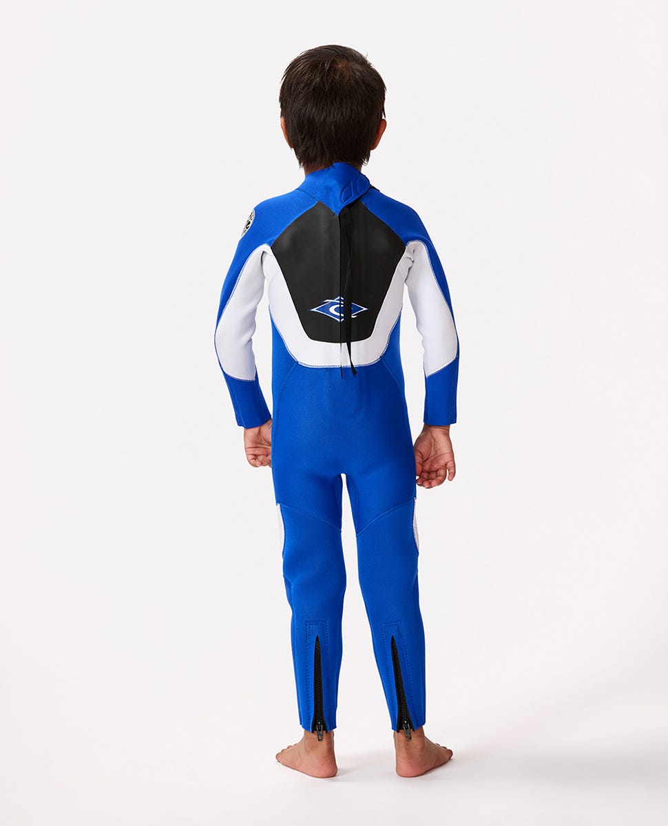 Rip Curl | Groms Omega 4/3 Back Zip Fullsuit Wetsuit