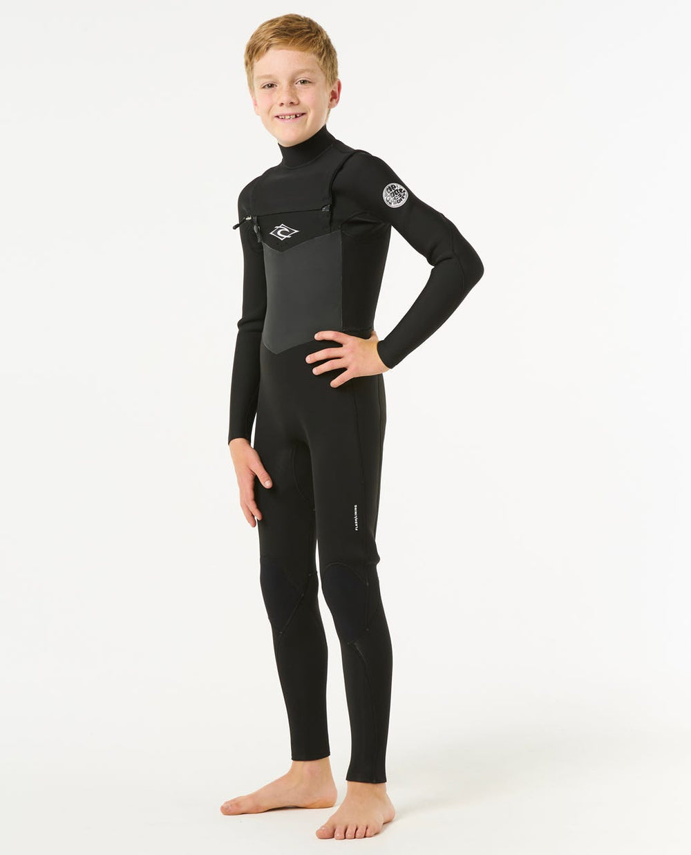 Rip Curl | Junior Dawn Patrol Chest Zip 4/3 Wetsuit