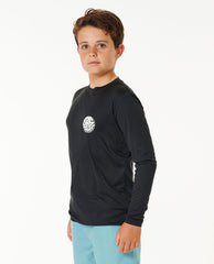 Rip Curl | Icons Surflite UV Long Sleeve Rash Vest - Boys (8-16 years)