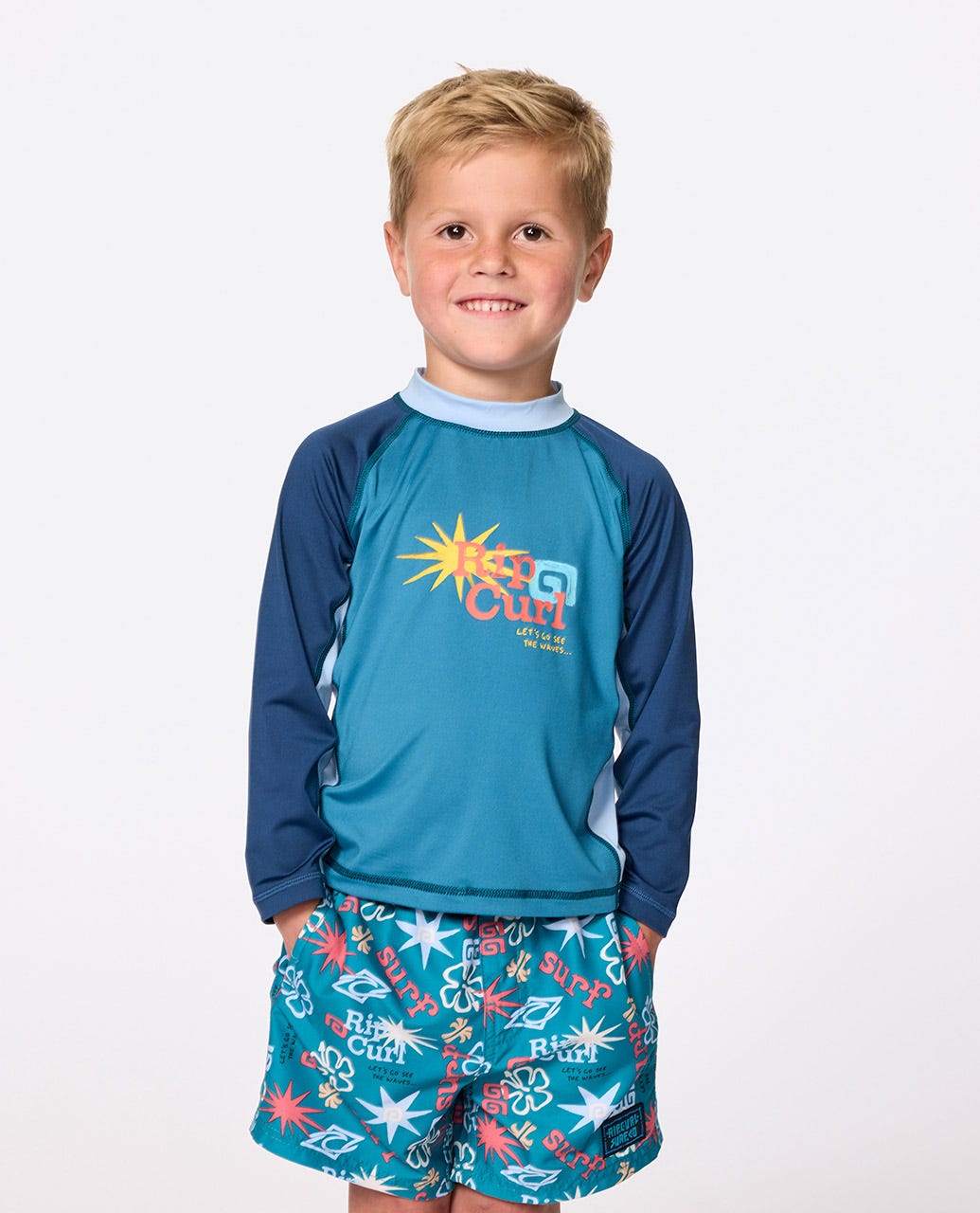 Rip Curl | Wave Dayz UPF Long Sleeve Guard Vest - Boys (1-8 years)