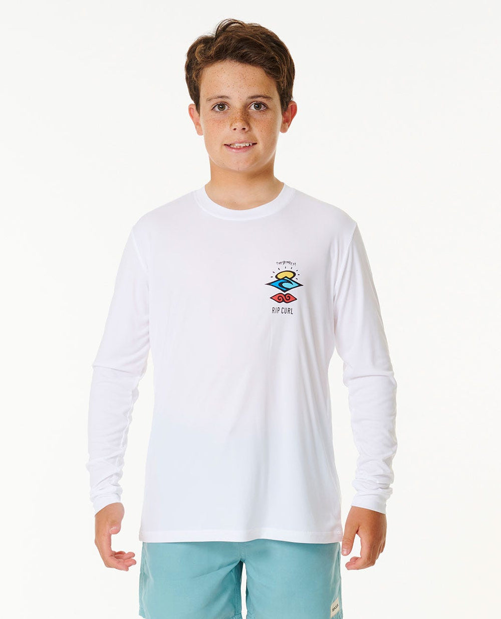 Rip Curl | Icons Surflite UV Long Sleeve Rash Vest - Boys (8-16 years)