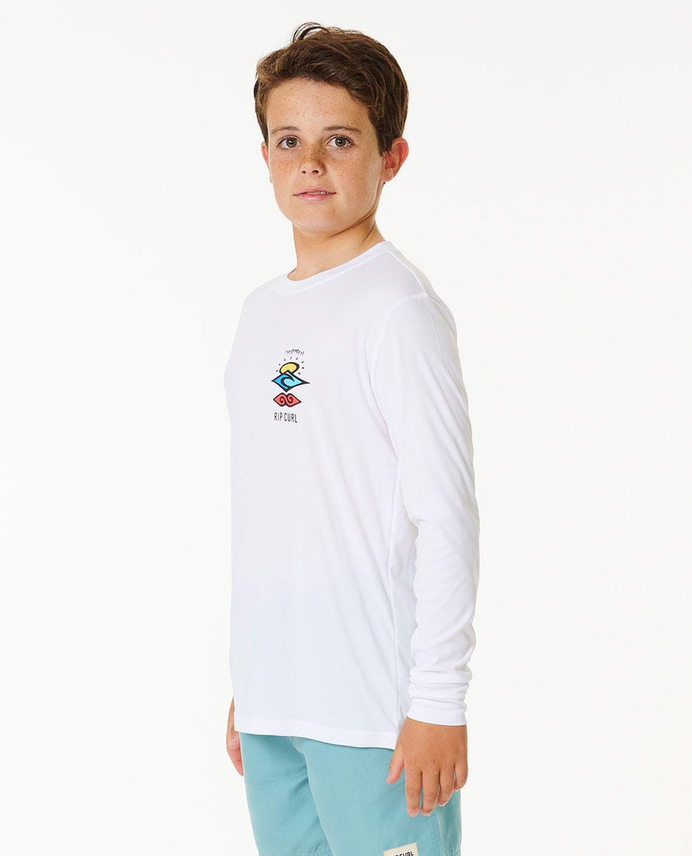 Rip Curl | Icons Surflite UV Long Sleeve Rash Vest - Boys (8-16 years)