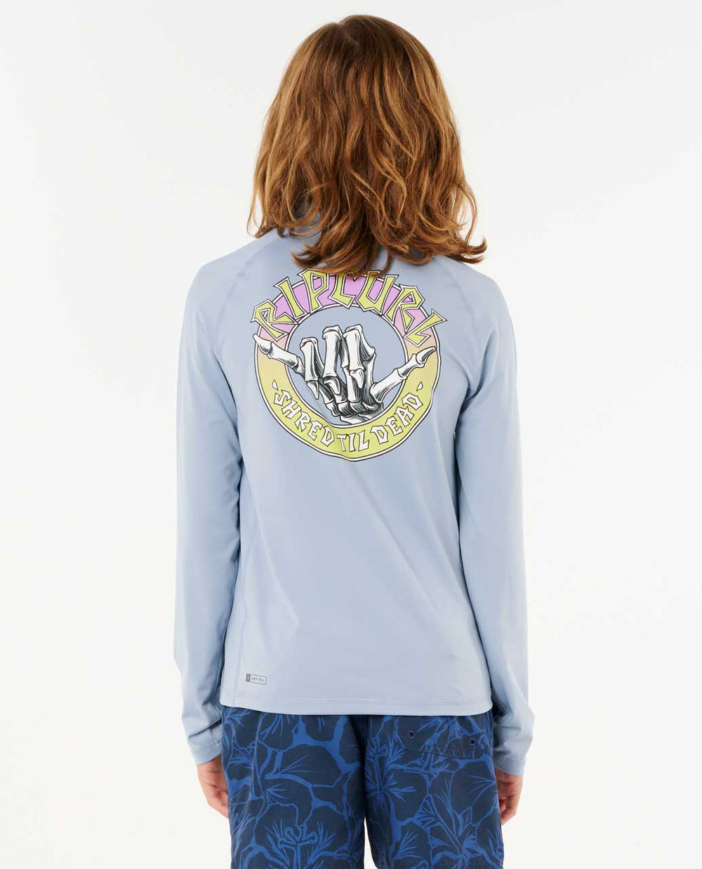 Rip Curl | Shred Shakka UPF 50 Long Sleeve Rash Guard- Boys (8-16 years)